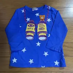 HOT BISCUITS ミキハウス　星柄 Tシャツ ロンT 90cm