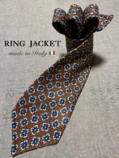 RING JACKET／リングヂャケット／スフォデラート／小紋柄／ブラウン RING JACKET／リングヂャケット／スフォデラート／小紋柄