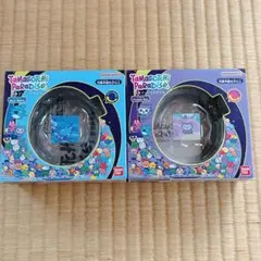 空箱 たまごっちパラダイス セット（ブルー・パープル）