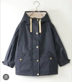 ikka フード付きジャケット M ネイビーのサムネイル