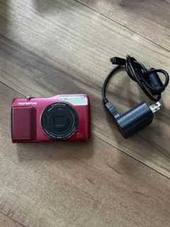 □ 美品 □ オリンパス OLYMPUS VG-170 レッド - メルカリ