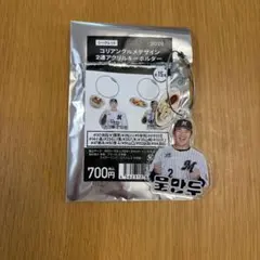 千葉ロッテマリーンズ コリアングルメ 2連アクリルキーホルダー 松川虎生選手