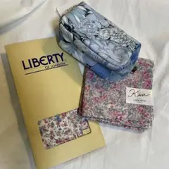 ハンドメイド♪リバティ雑貨♪ハンカチ、ヘアゴム、ミニポーチ等
