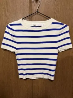 ZARA クロップド ニット