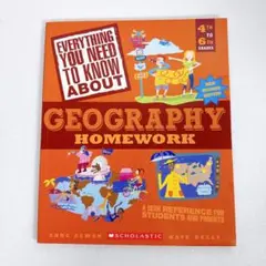 地理　Geography 小学生　9歳以上　英語教材　インターナショナルスクール