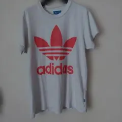 adidas Originals トレフォイル ビッグロゴ プリント Tシャツのサムネイル