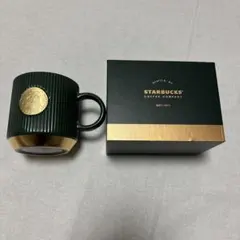 新品未使用　STARBUCKS ダークグリーン マグカップ
