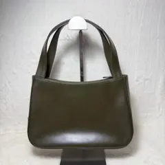 BALLY バリー ハンドバッグ レザー カーキ
