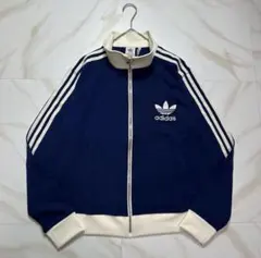 【希少サイズ】adidasジャージ　ベッケンバウアー　青　白　y2k 3XL