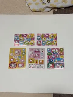 ハローキティシール　5枚セット　平成レトロ