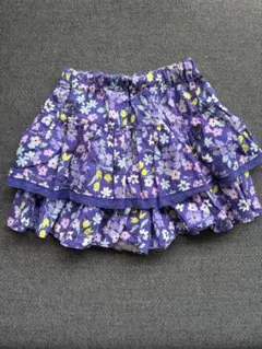 ANNA SUI mini 花柄 フリル キュロット