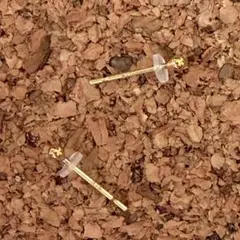 k18ゴールド丸玉スタッドピアス(1.5mm)