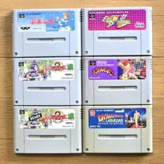 スーパーファミコン ソフト 6本セット