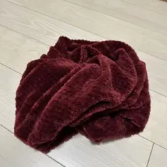 スヌード ボルドー