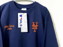 ニューヨーク・メッツ　MLB ロンT 刺繍　長袖　ロングTシャツ　L(XL相当)のサムネイル