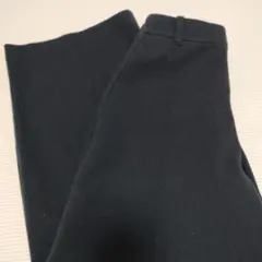 UNIQLO ユニクロ ブラッシュドジャージーワイドパンツ ネイビー