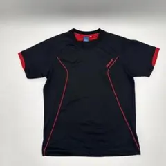 Reebok Tシャツ PLAYDRY ブラック レッド Lのサムネイル