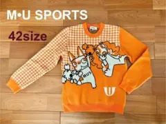 M・U スポーツ　ニット　セーター ゴルフウェア42サイズ