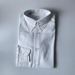 リングヂャケット ナポリ仕立て タブカラー 白シャツ