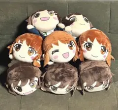 ガールズ＆パンツァー ガルパン 寝そべりぬいぐるみ 隊長大集合 Vol.1