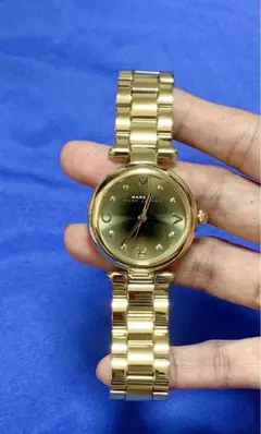 Marc Jacobs ゴールド アナログ時計