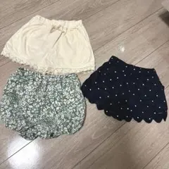 3点まとめ売り　ベビーボトムスセット 90サイズ