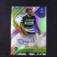 【RC】ジオバニー・クエンダ 直筆サイン Topps Finest Auto