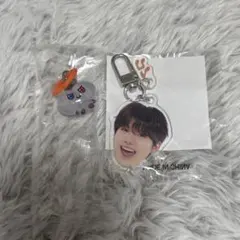 treasure ジュンギュ　楽　喜怒哀楽　顔アクキー カプセルトイ