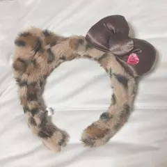 USJ ユニバ ハローキティ ヒョウ柄 カチューシャ