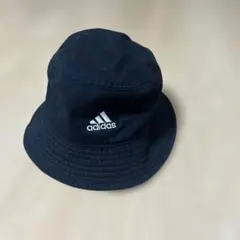 adidas バケットハット 黒 54cm