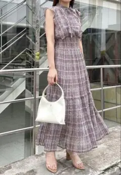 SNIDEL sustainable フリルワンピース 1サイズ