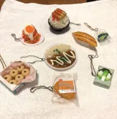 ミニチュアフードキーホルダーセット