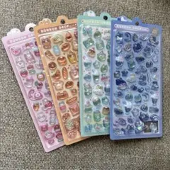 即購入⭕️最安✨オリジナル ボンボンドロップシール 4枚セット