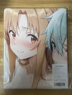 N38165-明日奈×詩乃 ・バスタオル・アニメグッズ・タペストリー