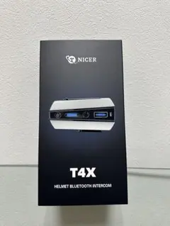 NICER T5Plus ヘルメットBluetoothインカム 2台 - メルカリ