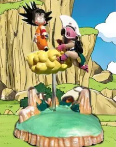 Dragonballドラゴンボール フィギュア 幼少期の悟空 筋斗雲 チチ