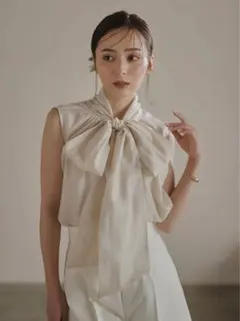 アニュアンス anuans シアールーバンブラウス IVORY