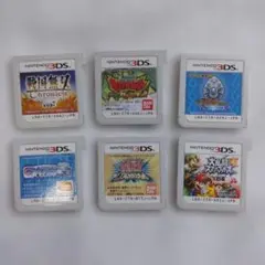 3DSソフトのみ　6本まとめ　動作確認済み