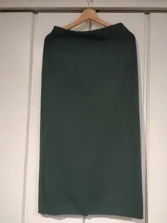 ユニクロ　ストレッチダブルフェイスナロースカート　Lサイズ