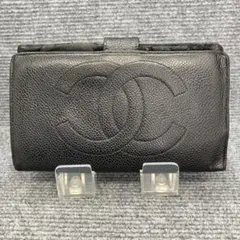 CHANEL　シャネル　長財布　キャビアスキン　5591