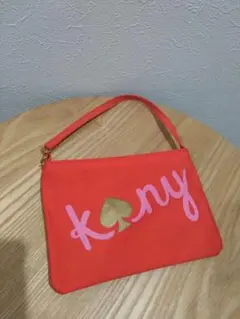 ケイトスペード　ミニポーチ　レッド