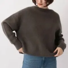 【極美品】アパートバイローリーズ ラクーン コンポートネック ニット F