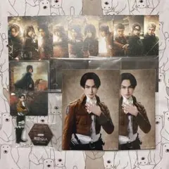 進撃ミュ　リヴァイ ミカサ サシャ