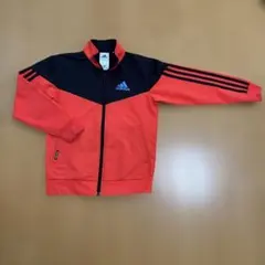 adidas 赤黒 ジャージ 14J⭐︎サッカー140