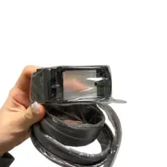 ✨️新品オートロック式 穴なし 無段階調整 ベルト ブラウン 110cm ビジネス