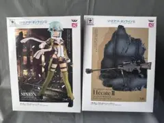 未開封 SQ フィギュア　ソードアート・オンライン2　シノン　バレット 全2種