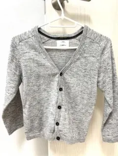 ZARA グレー Vネックカーディガン サイズ7