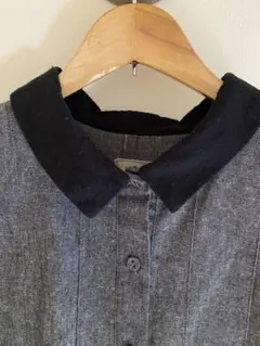 【Samansa Mos2】シャツワンピース