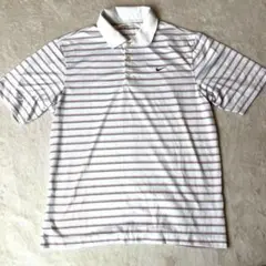 NIKE メンズ ゴルフウェア ポロシャツ ドライフィット　ボーダー　　XL