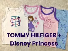 トミー ヒルフィガー & プリンセス タンクトップ 肌着4枚セット 100